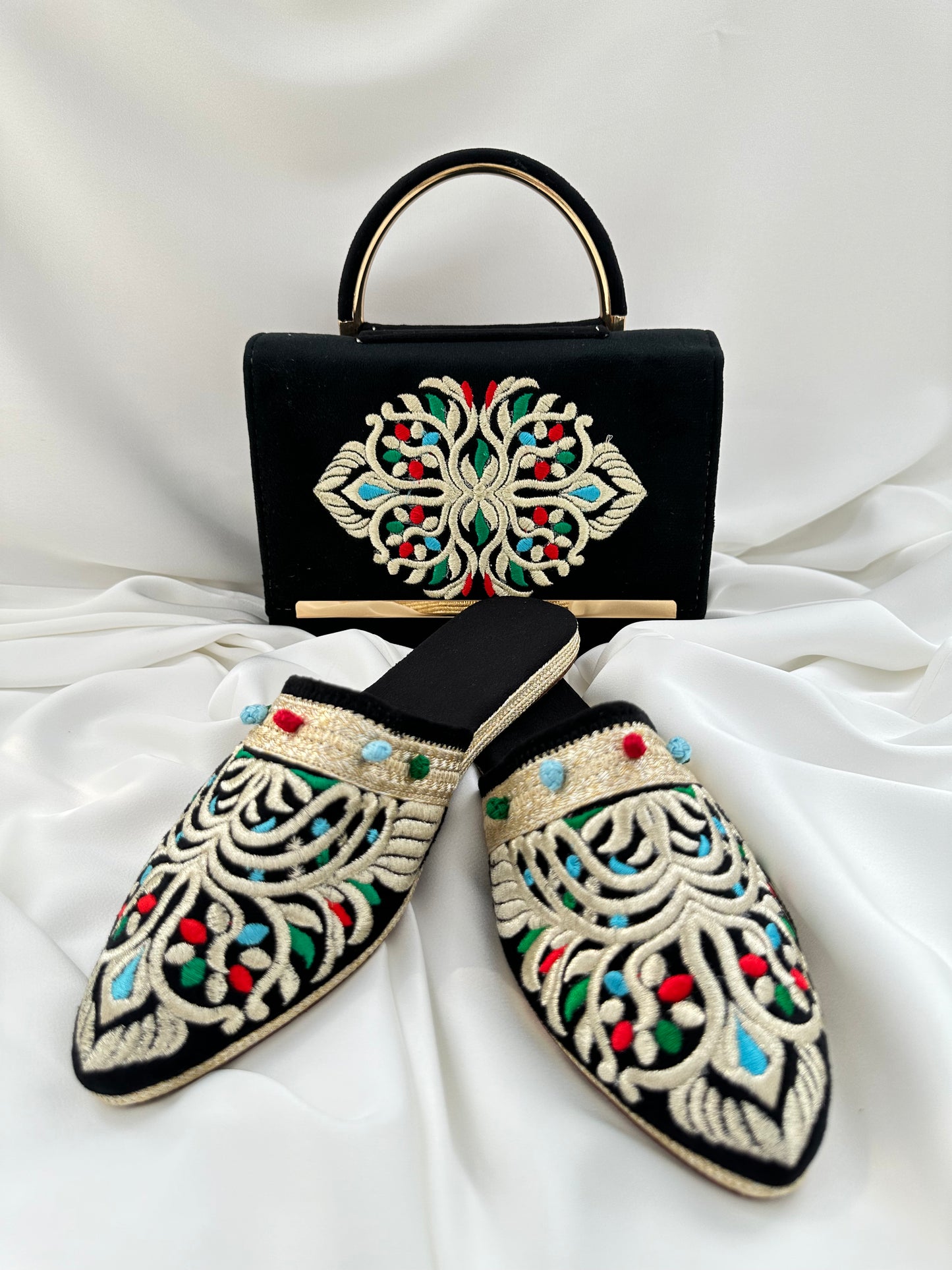 Babouches et sac NADIABENSHOP