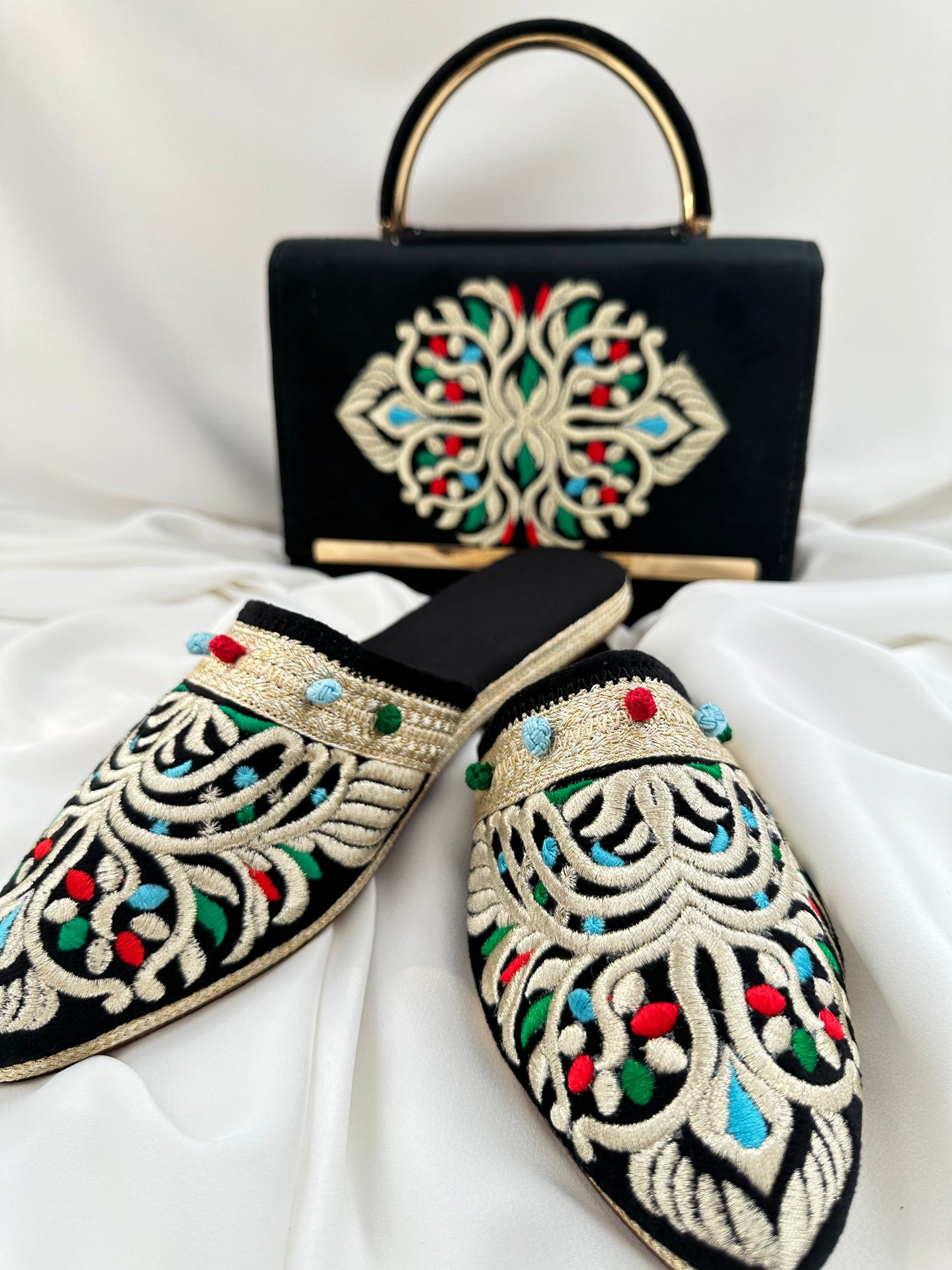 Babouches et sac NADIABENSHOP