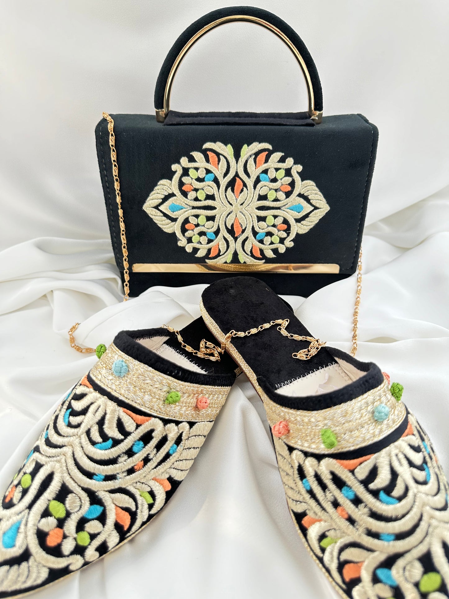 Babouches et sac NADIABENSHOP