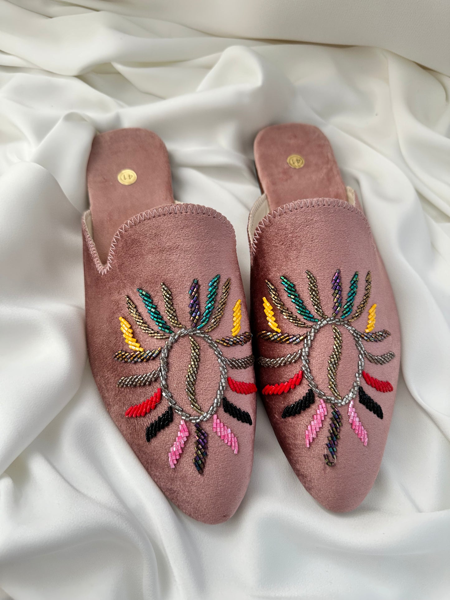 Babouches à perles NADIABENSHOP