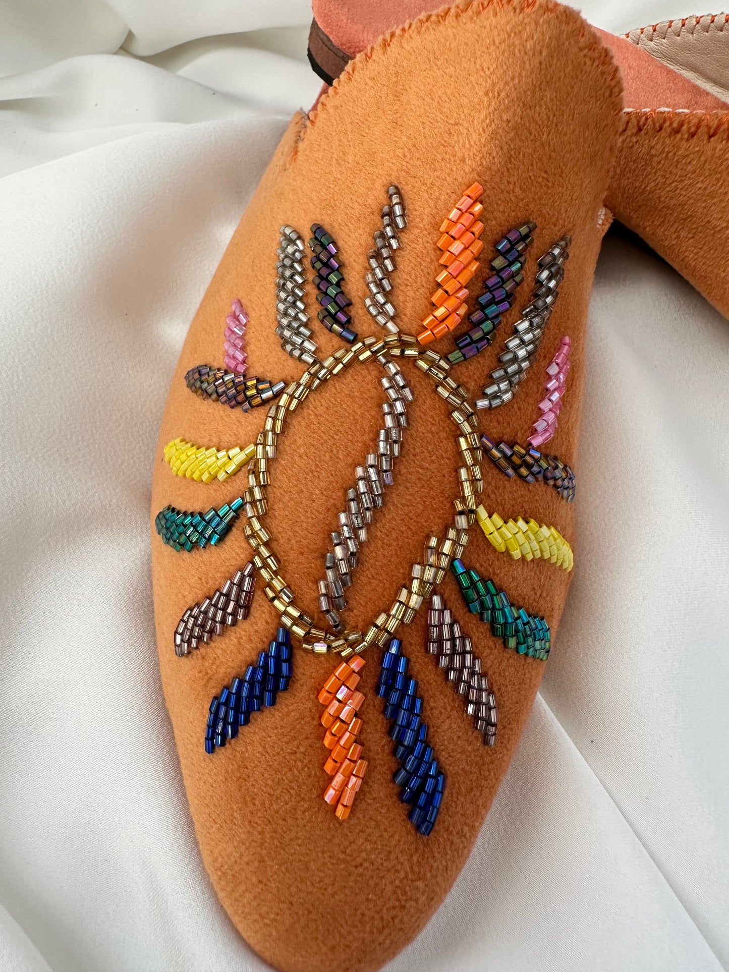 Babouches à perles NADIABENSHOP
