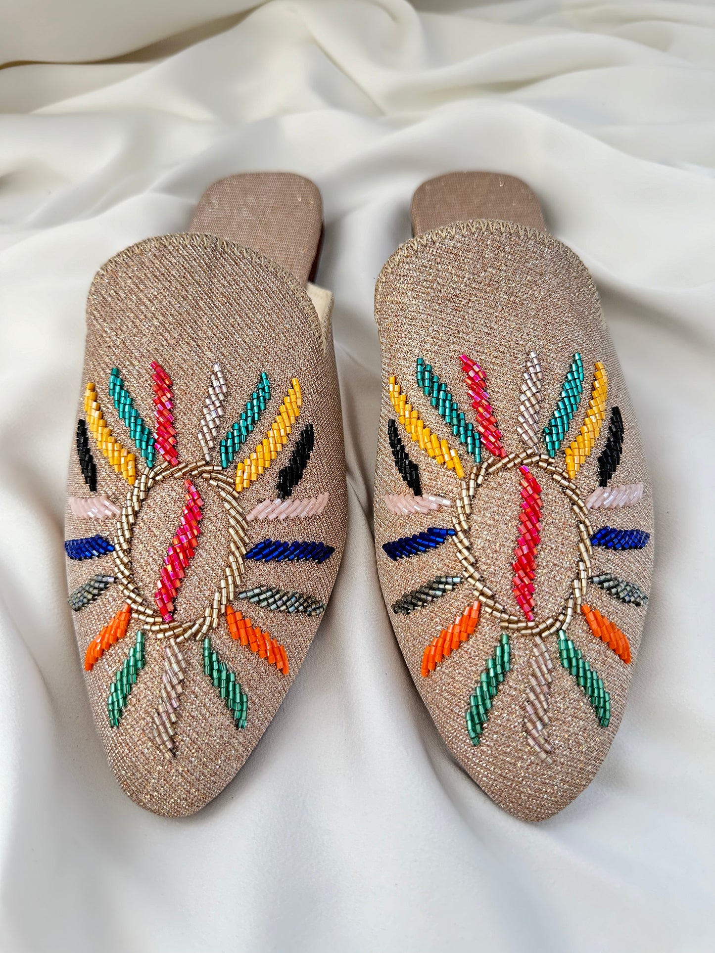 Babouches à perles NADIABENSHOP