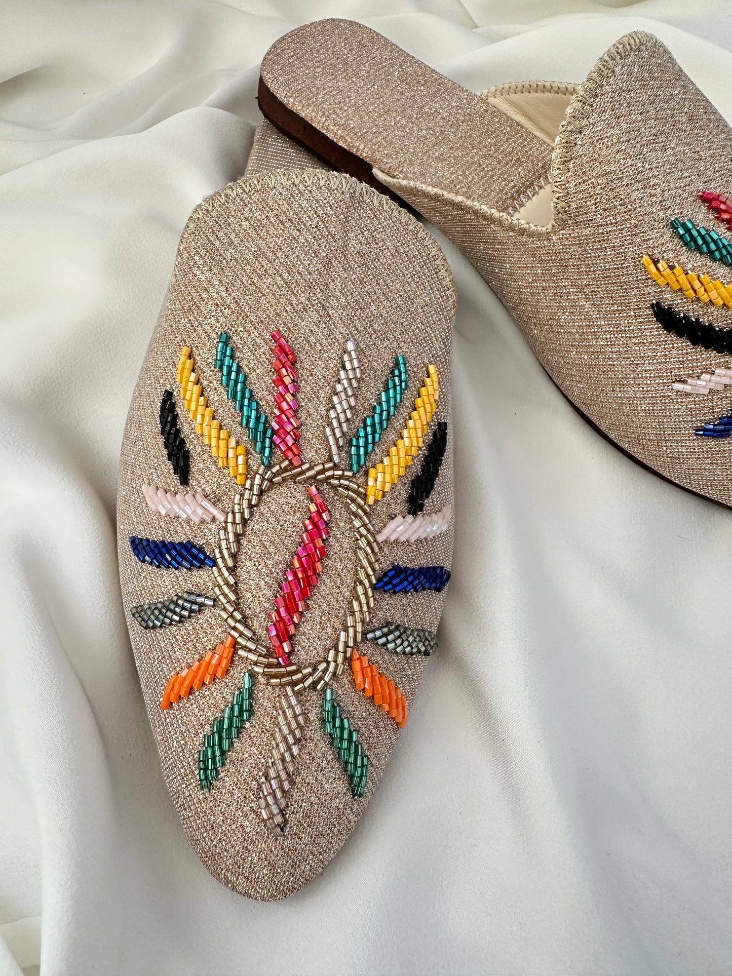 Babouches à perles NADIABENSHOP