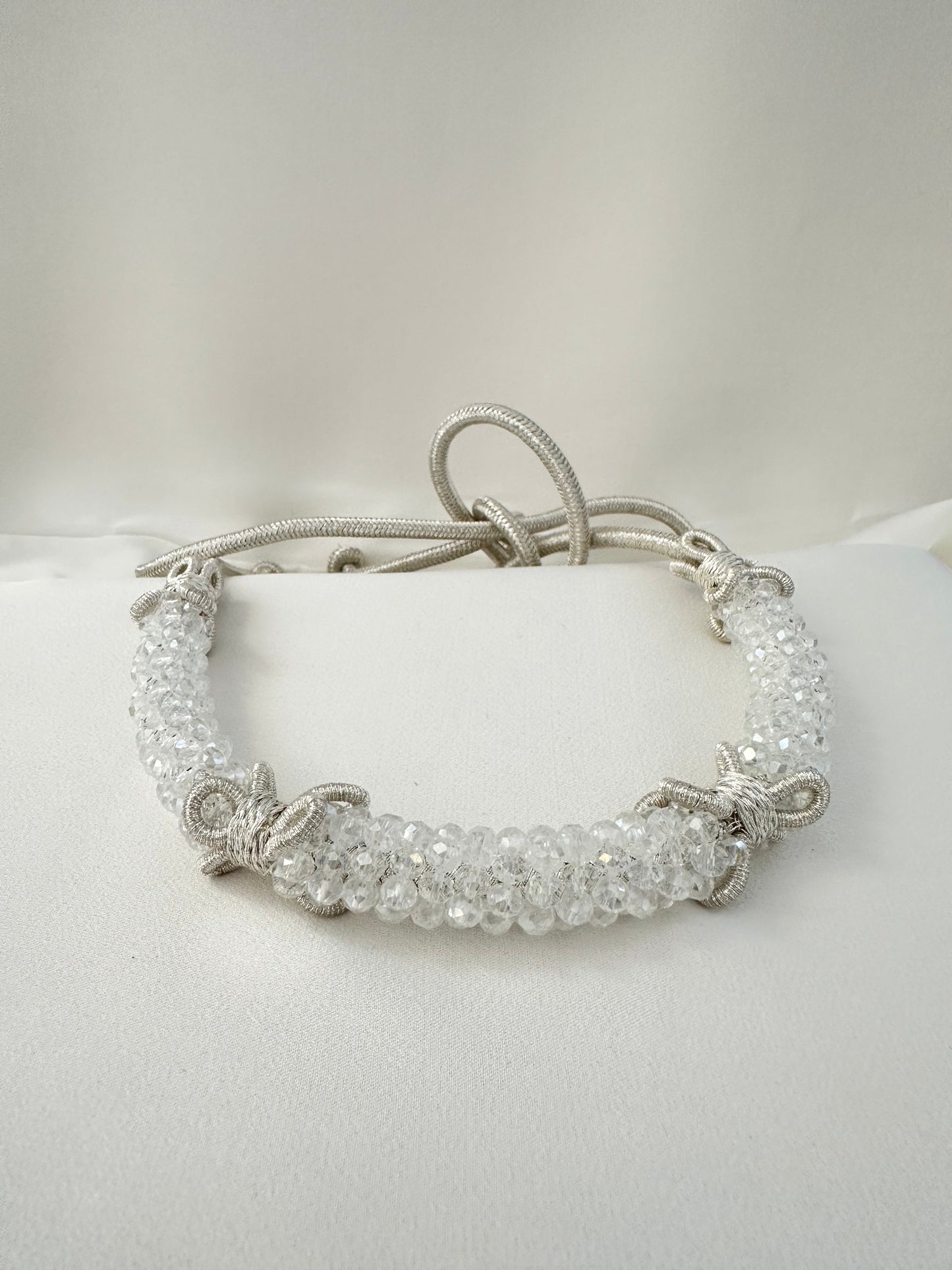 Ceinture perlée à Nouer NADIABENSHOP