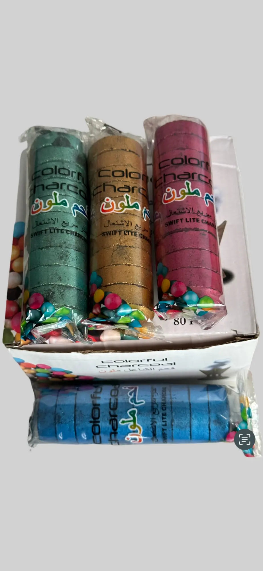 Charbon coloré NADIABENSHOP