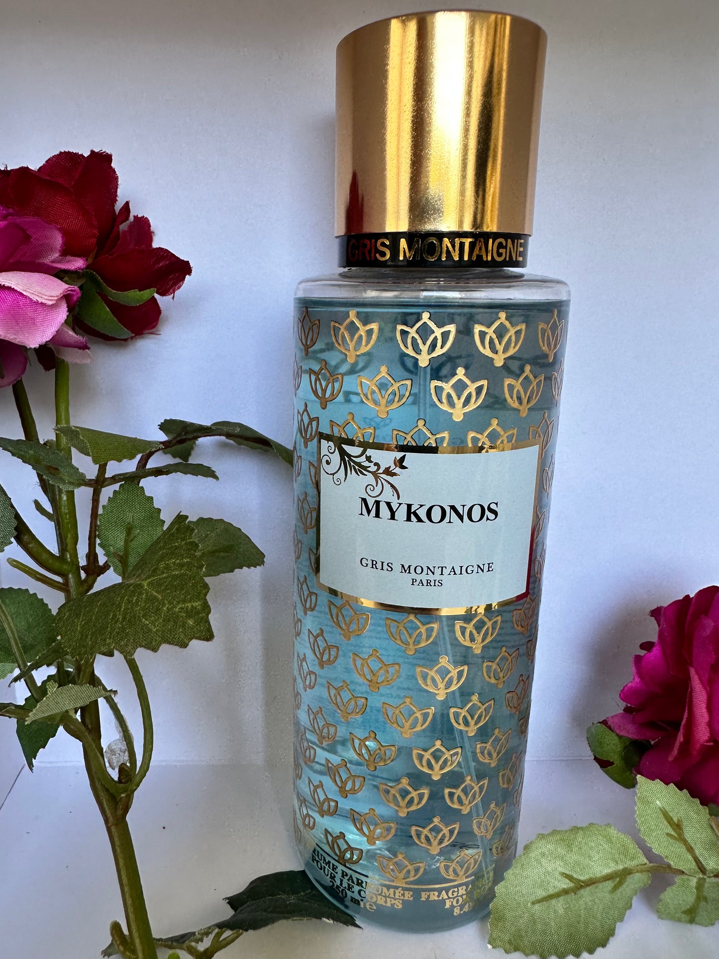 Brume parfumée Corps & Cheveux Mykonos 250ml – Gris Montaigne Paris NADIABENSHOP