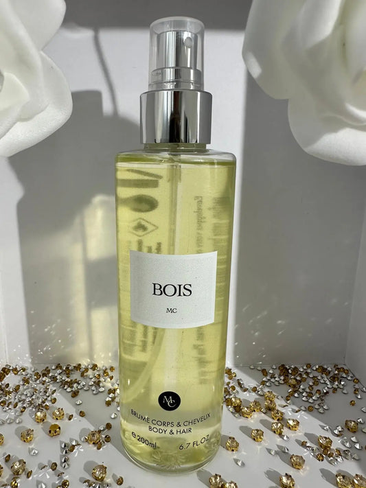 Brume Corps & Cheveux - Bois 200 ml NADIABENSHOP