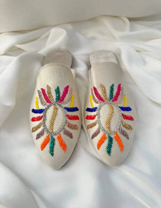 Babouches à perles NADIABENSHOP