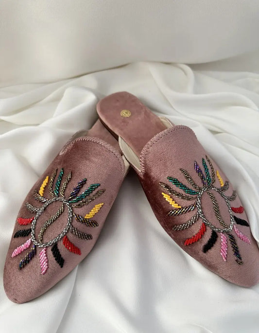 Babouches à perles NADIABENSHOP