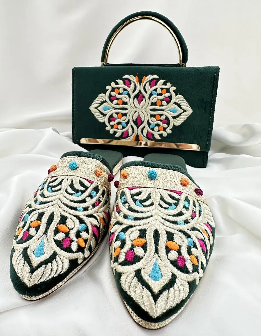 Babouches et sac ensembles NADIABENSHOP