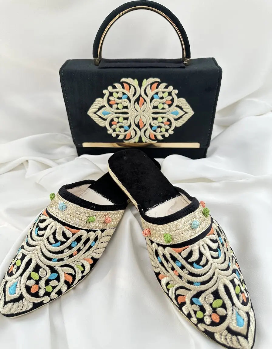 Babouches et sac ensembles NADIABENSHOP