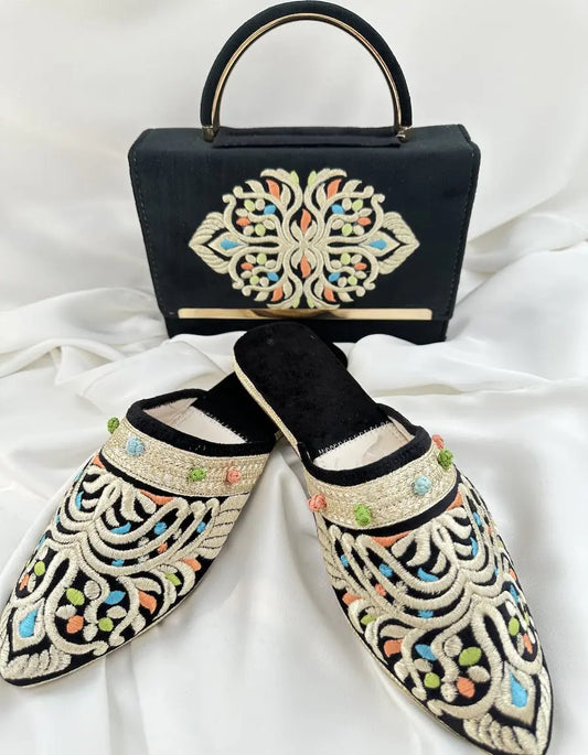 Babouches et sac ensembles NADIABENSHOP