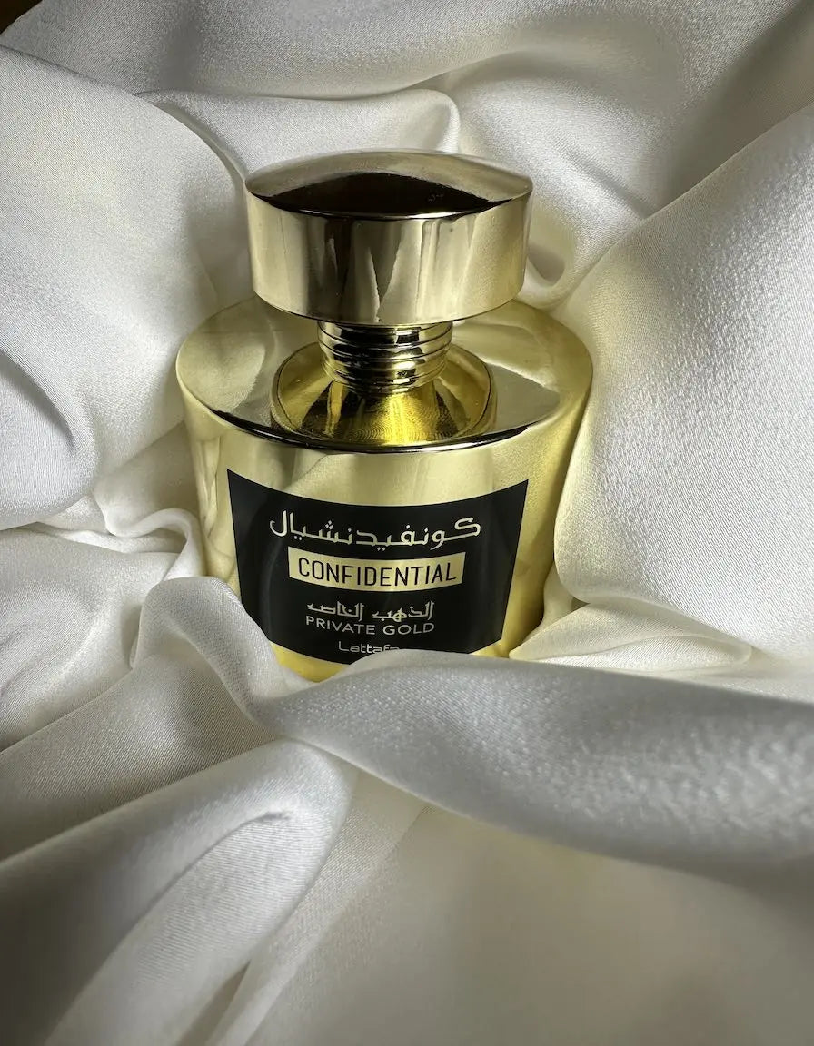 Eau  Parfum-Confidential Private Gold Lattafa NADIABENSHOP