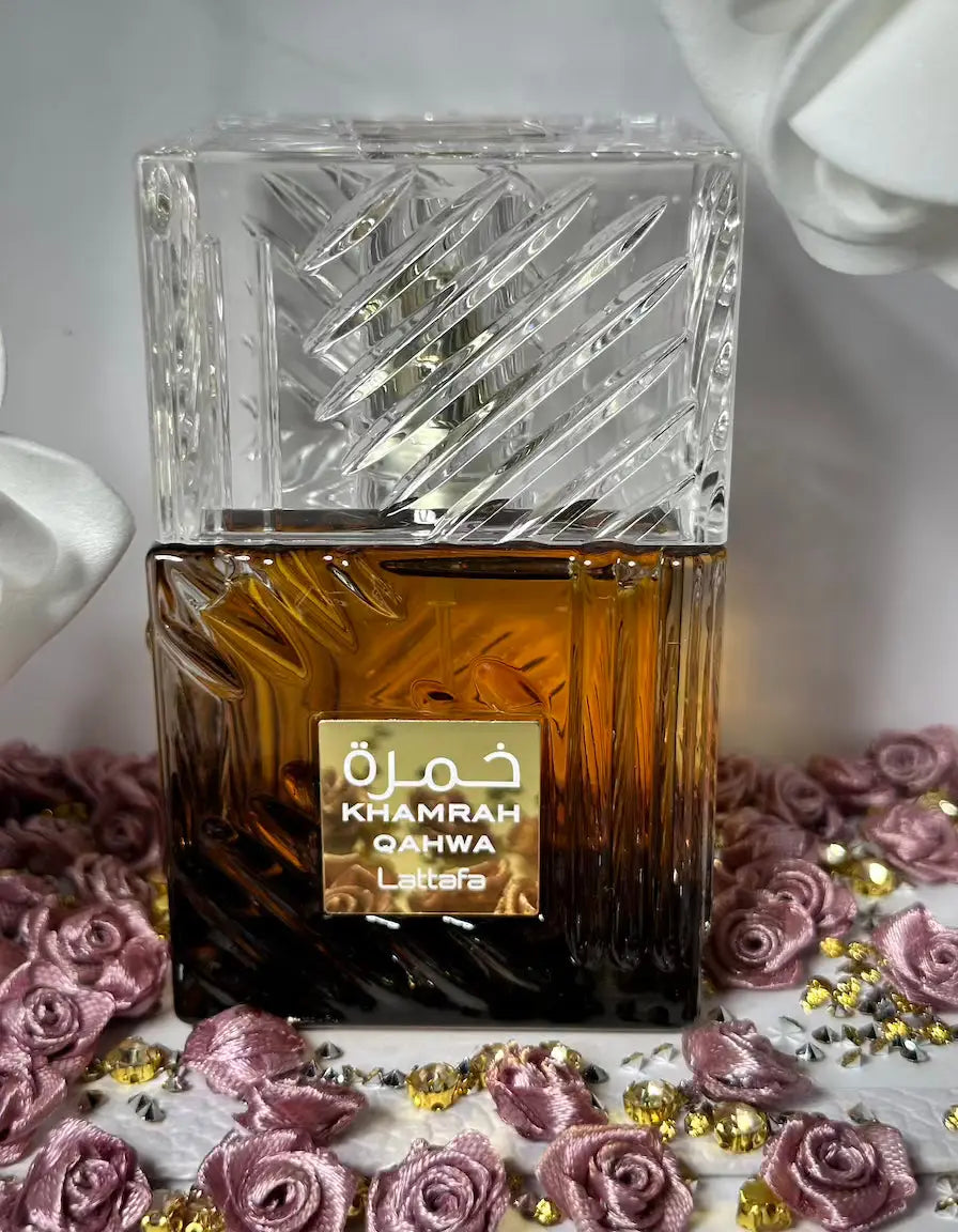 Khamrah Qahwa Lattafa 100 ml – Parfum Oriental Gourmand au Café et à la Vanille NADIABENSHOP